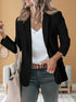 Women's Casual Long Sleeve Blazer Jacke - Open Front Jacket with Pockets